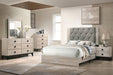 Liihfd Queen Bed in Foil Cream - Marjories Furniture (Las Vegas, NV)