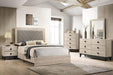 Liihfd Queen Bed in Foil Beige - Marjories Furniture (Las Vegas, NV)