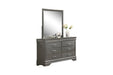 Liihfd Mirror in Dark Gray - Marjories Furniture (Las Vegas, NV)