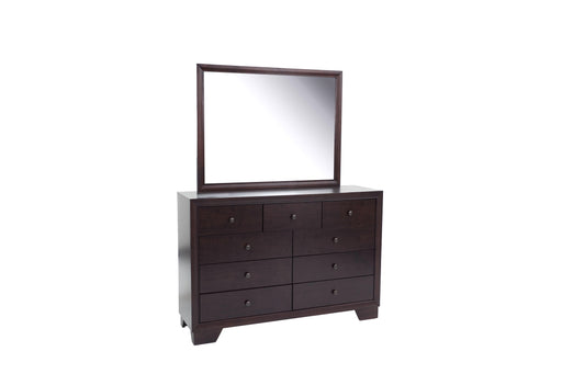 Liihfd Mirror in Dark Merlot - Marjories Furniture (Las Vegas, NV)