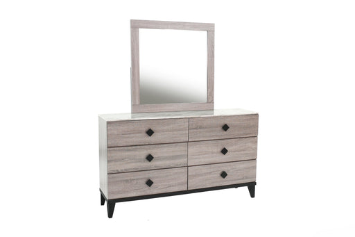 Liihfd Mirror in Foil Cream - Marjories Furniture (Las Vegas, NV)