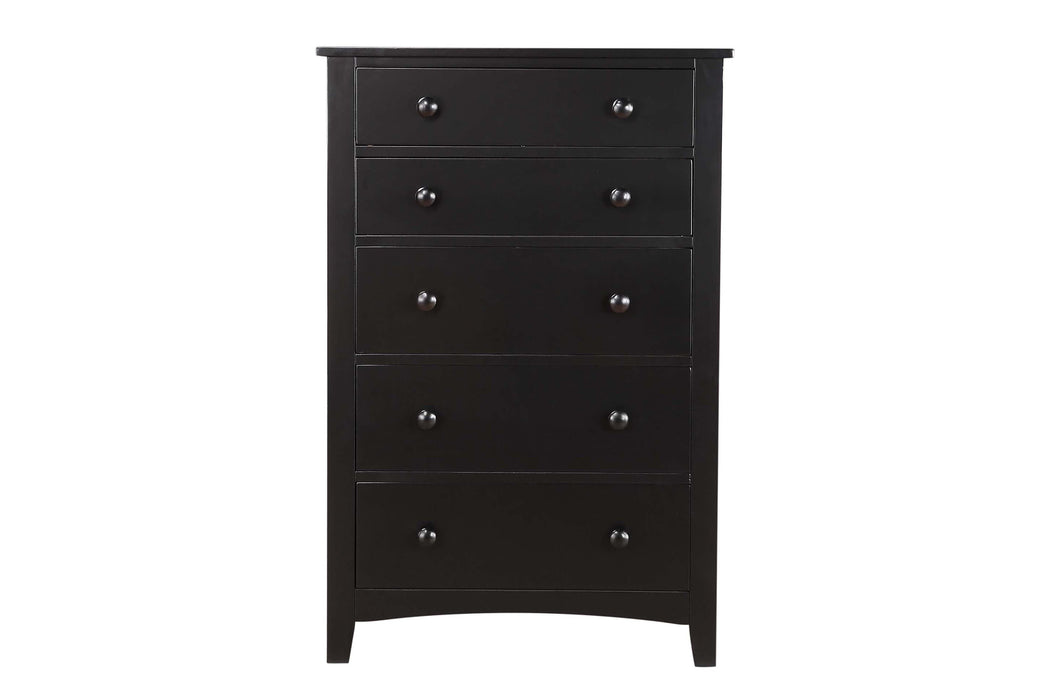 Mcraft Chest in Black - Marjories Furniture (Las Vegas, NV)