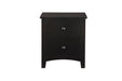 Mcraft Night Stand in Black - Marjories Furniture (Las Vegas, NV)