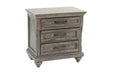 Mcraft Nightstand in Gray - Marjories Furniture (Las Vegas, NV)