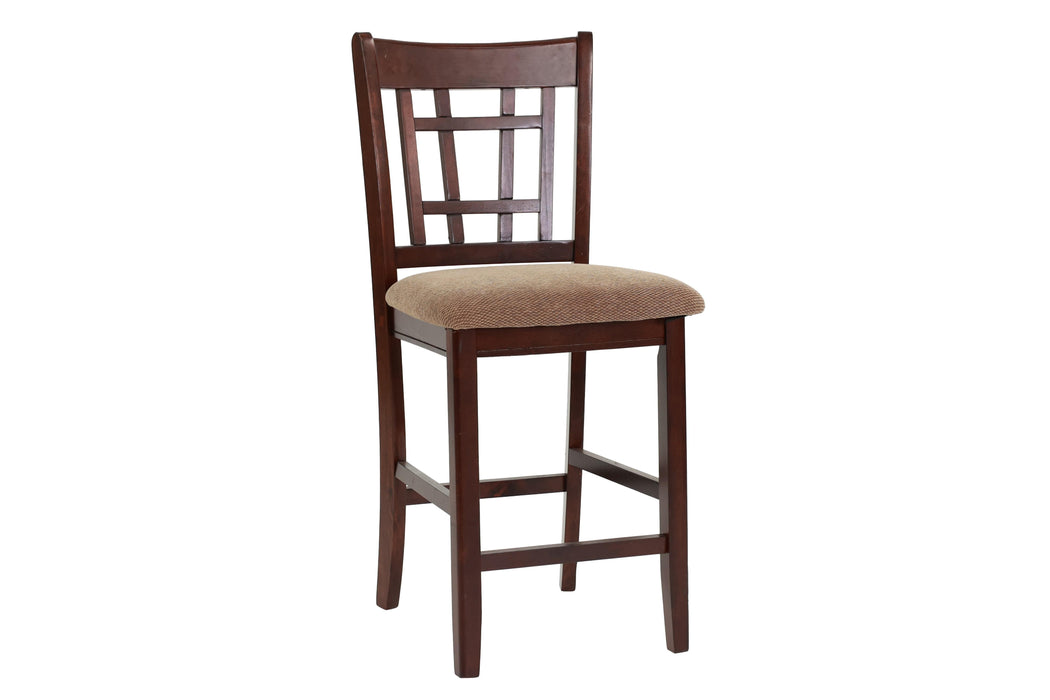 Sfvnco Counter Height Chair in Cherry Finish - Marjories Furniture (Las Vegas, NV)