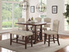 Sfvnco Counter Height Table in Cherry - Marjories Furniture (Las Vegas, NV)