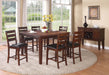 Sfvnco Counter Height Table in Walnut - Marjories Furniture (Las Vegas, NV)