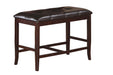 Sfvnco High Bench in Espresso - Marjories Furniture (Las Vegas, NV)