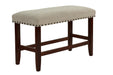 Sfvnco High Bench in Cherry Finish - Marjories Furniture (Las Vegas, NV)