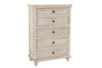 Vfvnco Chest in Antique White - Marjories Furniture (Las Vegas, NV)