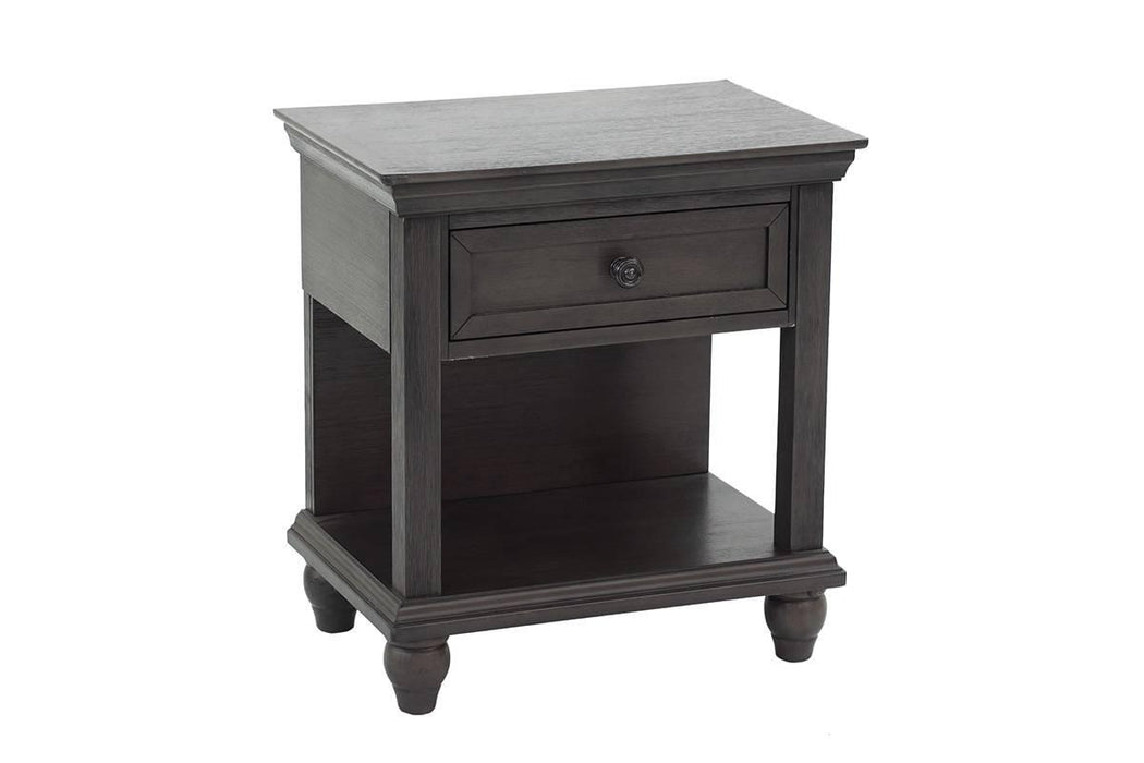 Vfvnco Night Stand in Grey - Marjories Furniture (Las Vegas, NV)