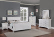 Vfvnco Queen Bed in White - Marjories Furniture (Las Vegas, NV)