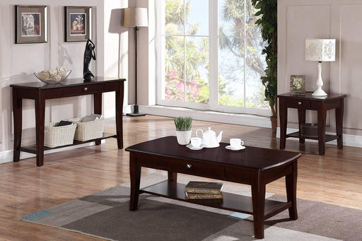 Sfvnco End Table W. Drawer in Espresso - Marjories Furniture (Las Vegas, NV)