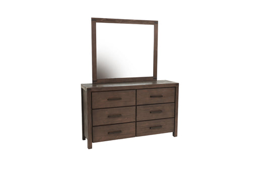 Viethn Mirror in Espresso - Marjories Furniture (Las Vegas, NV)