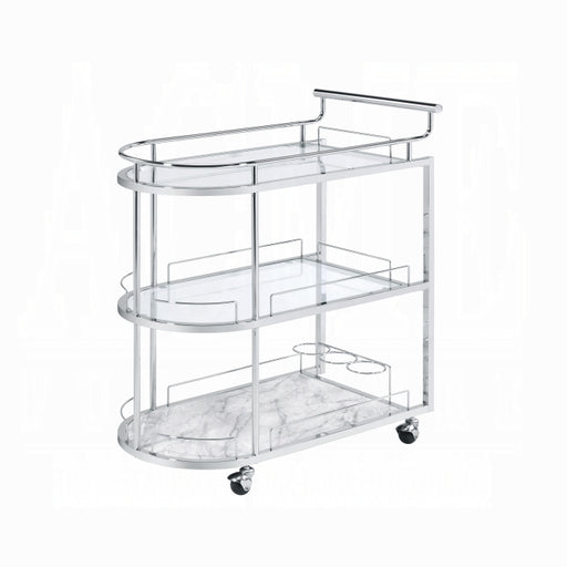 Inyo Serving Cart - Marjories Furniture (Las Vegas, NV)