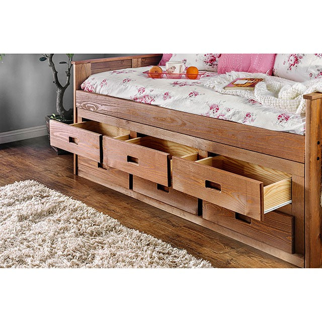 Lia Twin Captain Bed - Marjories Furniture (Las Vegas, NV)