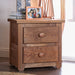 Lea Mahogany Night Stand - Marjories Furniture (Las Vegas, NV)