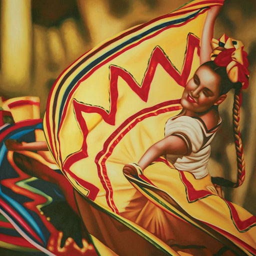 Danza Folklorica Printed Canvas Painting - Marjories Furniture (Las Vegas, NV)