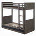 Estevon Twin-Twin Bunk Bed With Storage - Marjories Furniture (Las Vegas, NV)