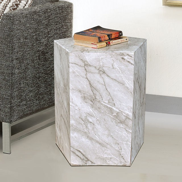 Anuja Side Table - Marjories Furniture (Las Vegas, NV)