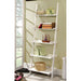 Sion White Ladder Shelf - Marjories Furniture (Las Vegas, NV)