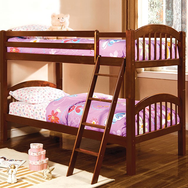 Coney Island Bunk Bed Chrome - Marjories Furniture (Las Vegas, NV)