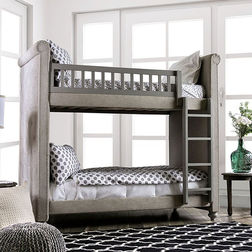 Sascha Twin/Twin Bunk Bed - Marjories Furniture (Las Vegas, NV)