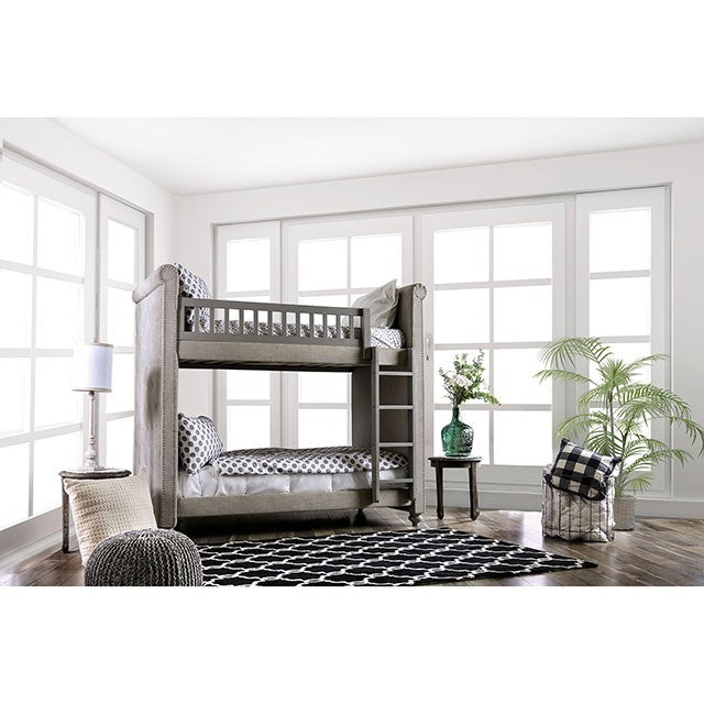 Sascha Twin/Twin Bunk Bed - Marjories Furniture (Las Vegas, NV)