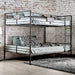 Olga I Antique Black Full/Full Bunk Bed - Marjories Furniture (Las Vegas, NV)