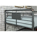 Olga III Sand Black Twin/Full/Queen Bunk Bed - Marjories Furniture (Las Vegas, NV)