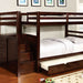 Pine Ridge Twin/Full Bunk Bed - Marjories Furniture (Las Vegas, NV)
