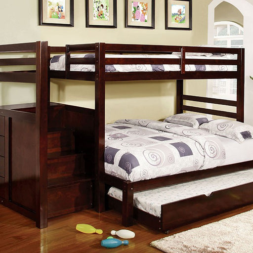 Pine Ridge Twin/Full Bunk Bed - Marjories Furniture (Las Vegas, NV)