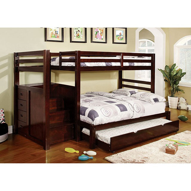 Pine Ridge Twin/Full Bunk Bed - Marjories Furniture (Las Vegas, NV)