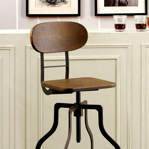 Leith Bar Stool Brown - Marjories Furniture (Las Vegas, NV)