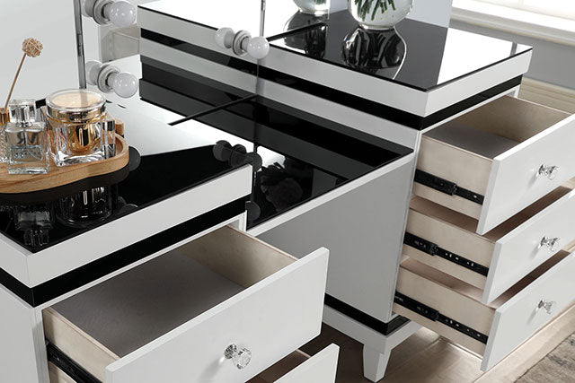 Madonna Vanity Set - Marjories Furniture (Las Vegas, NV)