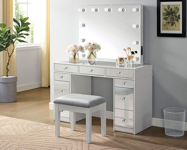 Margret Vanity Set - Marjories Furniture (Las Vegas, NV)