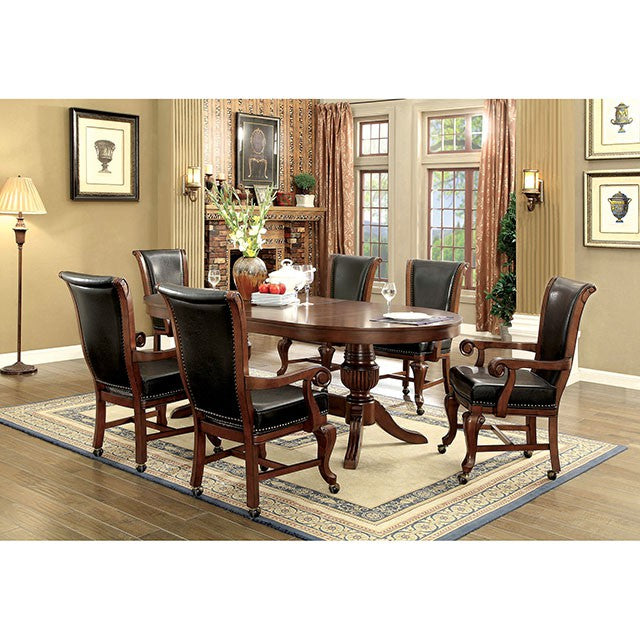 Melina 7 Pc Dining Table Set - Marjories Furniture (Las Vegas, NV)