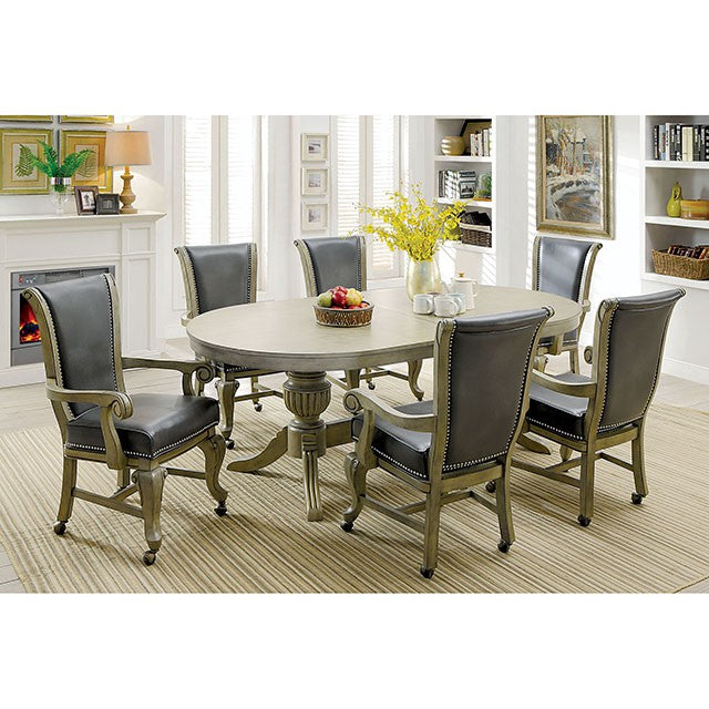 Melina 7 Pc Dining Table Set - Marjories Furniture (Las Vegas, NV)