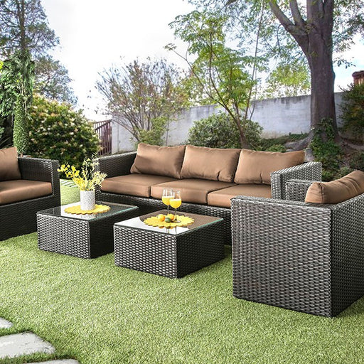 Olina Patio Sofa Set - Marjories Furniture (Las Vegas, NV)