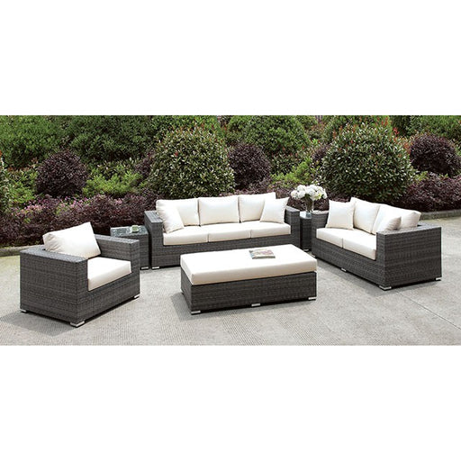 Somani 3 PC SET + BENCH + 2 End TableS - Marjories Furniture (Las Vegas, NV)