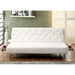 Farel Futon Sofa Red & White - Marjories Furniture (Las Vegas, NV)