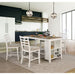 Kiana White Counter Ht. Side Chair (2/CTN) - Marjories Furniture (Las Vegas, NV)