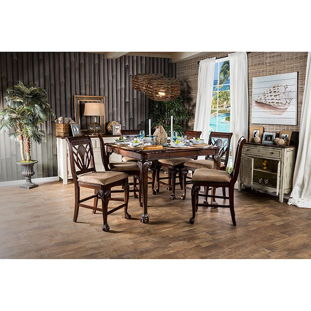 PETERSBURG II Cherry Counter Ht. Table - Marjories Furniture (Las Vegas, NV)