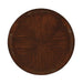 Elana Brown Cherry Round Dining Table - Marjories Furniture (Las Vegas, NV)