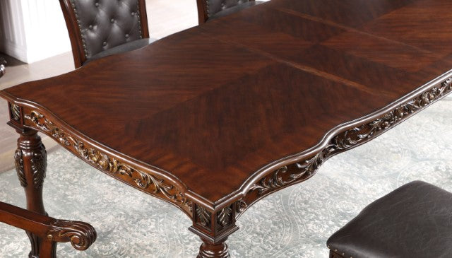 Nouvelle 7 Pc Dining Table Set - Marjories Furniture (Las Vegas, NV)