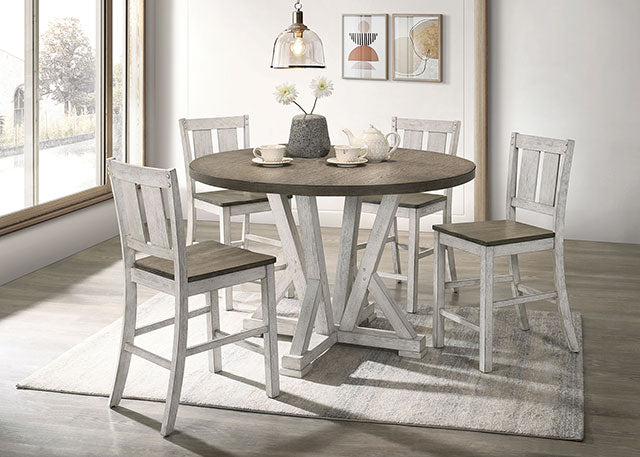 Dakota 5 Pc Counter Ht Table Set - Marjories Furniture (Las Vegas, NV)