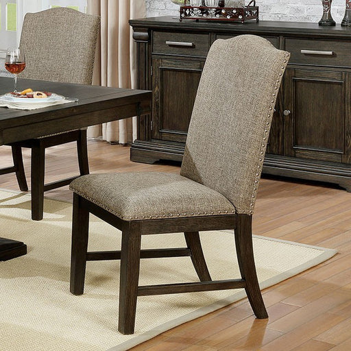 Faulk Side Chair (2 Ctn) Gray - Marjories Furniture (Las Vegas, NV)