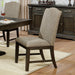 Faulk Side Chair (2 Ctn) Gray - Marjories Furniture (Las Vegas, NV)