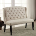 Sania 7 Pc Dining Table Set Beige - Marjories Furniture (Las Vegas, NV)