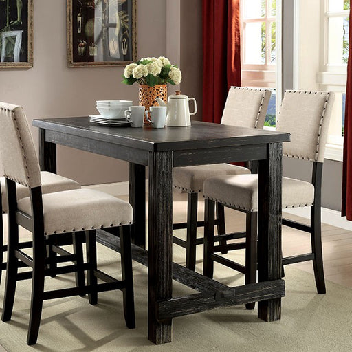 Sania 5 Piece Counter Ht Table Set - Marjories Furniture (Las Vegas, NV)
